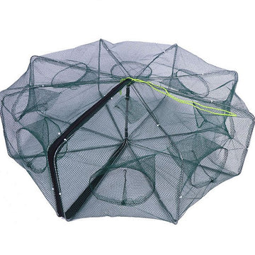 Round Fishing Trap Crab Net Fish Net Foldable Gift For Him